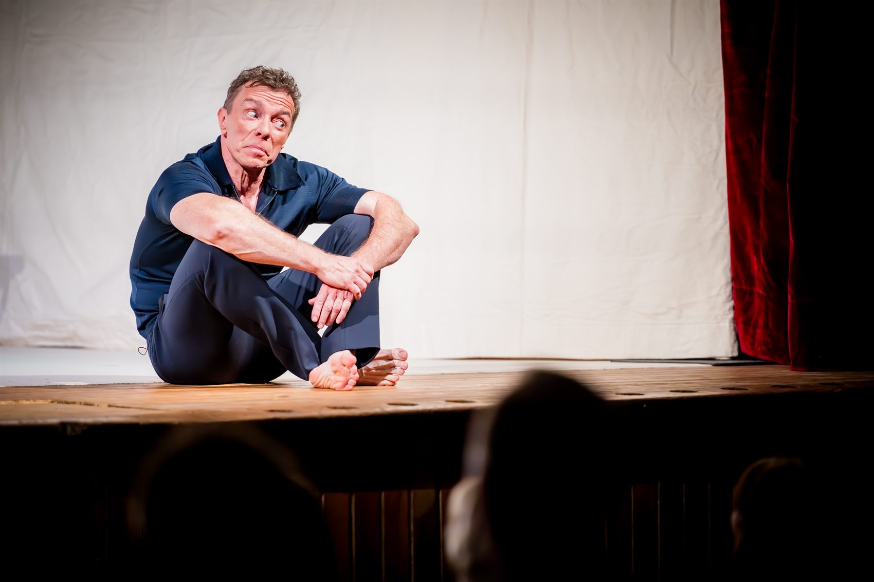 Fabian Delahaut dans Éternité, seul en scène
